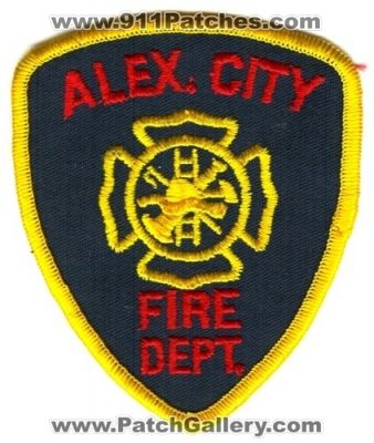 Alexandria City Fire Department (Alabama)
Scan By: PatchGallery.com
Keywords: alex. dept.