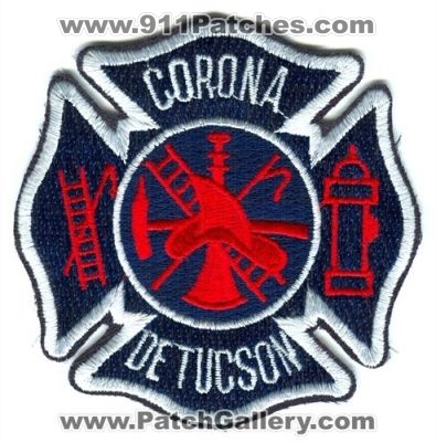 Corona De Tucson Fire Department (Arizona)
Scan By: PatchGallery.com
Keywords: dept.