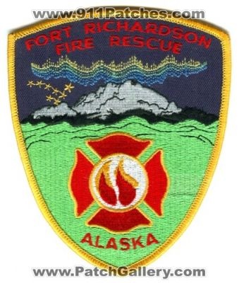Fort Richardson Fire Rescue Department (Alaska)
Scan By: PatchGallery.com
Keywords: ft. us army dept.