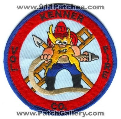 Kenner Volunteer Fire Company (Louisiana)
Scan By: PatchGallery.com
Keywords: vol. co. fd department dept. yosemite sam