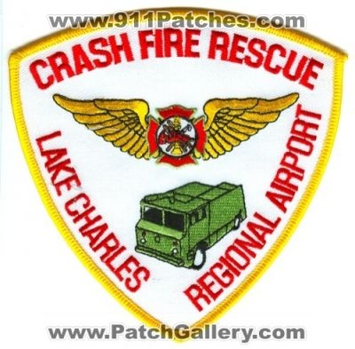 Lake Charles Regional Airport Crash Fire Rescue Department (Louisiana)
Scan By: PatchGallery.com
Keywords: dept. cfr arff aircraft firefighter firefighting