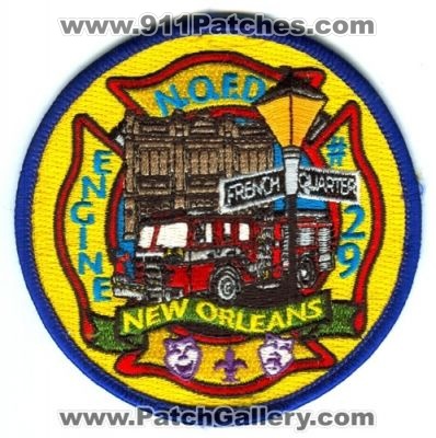 New Orleans Fire Department Engine 29 Patch (Louisiana)
Scan By: PatchGallery.com
Keywords: nofd n.o.f.d. dept. company co. station french quarter #29