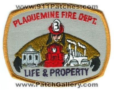 Plaquemine Fire Department (Louisiana)
Scan By: PatchGallery.com
Keywords: dept.