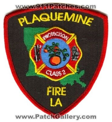 Plaquemine Fire Department Patch (Louisiana)
Scan By: PatchGallery.com
Keywords: dept. protection class 2 la