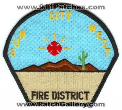 Sun City West Fire District (Arizona)
Scan By: PatchGallery.com

