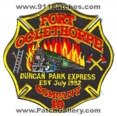 Fort Oglethorpe Fire Department Company 10 (Georgia)
Scan By: PatchGallery.com
Keywords: ft. dept. station
