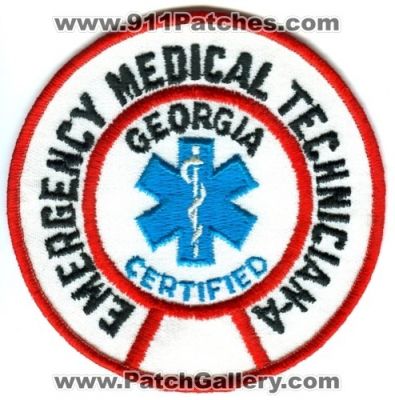 Georgia State Certified Emergency Medical Technician EMT-A Patch (Georgia)
Scan By: PatchGallery.com
Keywords: ems