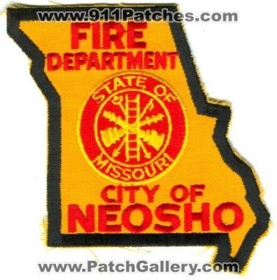 Neosho Fire Department (Missouri)
Scan By: PatchGallery.com
Keywords: city of