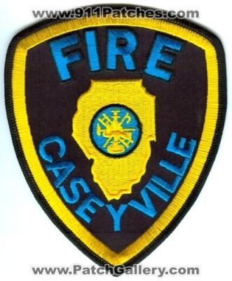 Caseyville Fire Department Patch (Illinois)
Scan By: PatchGallery.com
Keywords: dept.