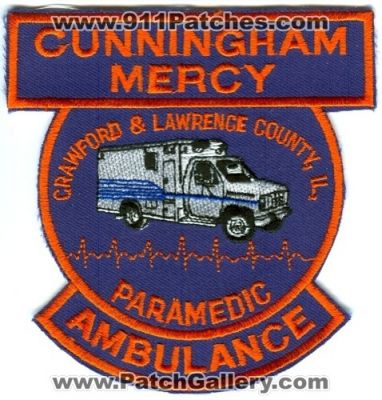 Cunningham Mercy Ambulance Paramedic (Illinois)
Scan By: PatchGallery.com
Keywords: ems crawford & and lawrence county il.