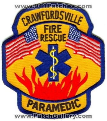 Crawfordsville Fire Rescue Department Paramedic (Indiana)
Scan By: PatchGallery.com
Keywords: dept.