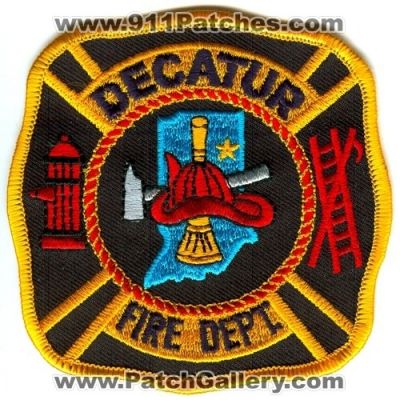 Decatur Fire Department (Indiana)
Scan By: PatchGallery.com
Keywords: dept.