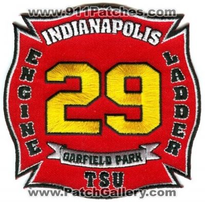 Indianapolis Fire Department Engine 29 Ladder 29 TSU (Indiana)
Scan By: PatchGallery.com
Keywords: dept. ifd company station garfield park