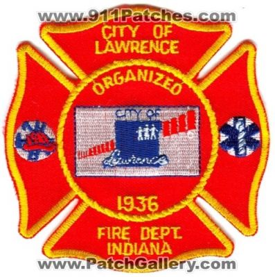 Lawrence Fire Department (Indiana)
Scan By: PatchGallery.com
Keywords: city of dept.