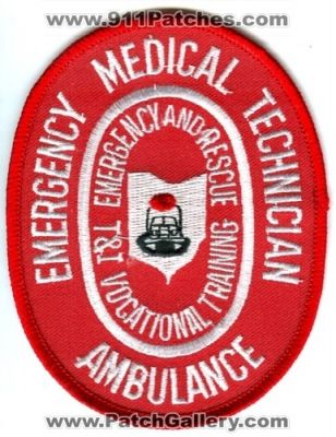 T&I Vocational Training Emergency and Rescue Emergency Medical Technician Ambulance (Ohio)
Scan By: PatchGallery.com
Keywords: and emt ems