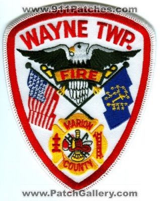Wayne Township Fire Department Marion County Patch (Indiana)
Scan By: PatchGallery.com
Keywords: twp. dept. co.