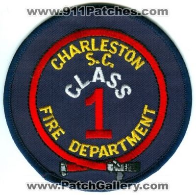 Charleston Fire Department Class 1 (South Carolina)
Scan By: PatchGallery.com
Keywords: dept. one s.c.
