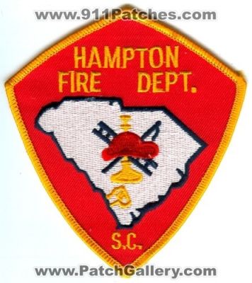 Hampton Fire Department Patch (South Carolina)
Scan By: PatchGallery.com
Keywords: dept. s.c.