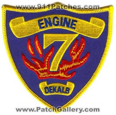 Dekalb County Fire Engine 7 (Georgia)
Scan By: PatchGallery.com
