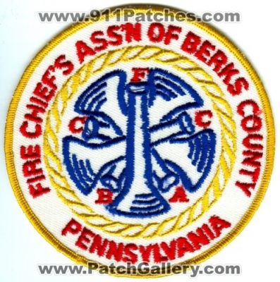 Fire Chief's Association of Berks County (Pennsylvania)
Scan By: PatchGallery.com
Keywords: chiefs ass'n association