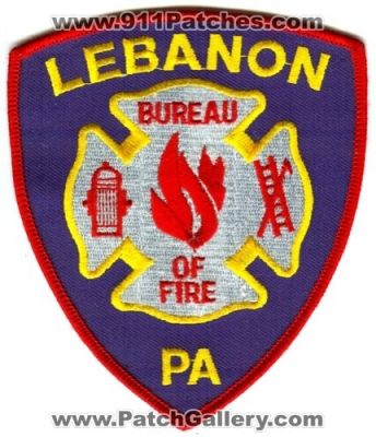 Lebanon Bureau of Fire Patch (Pennsylvania)
Scan By: PatchGallery.com
Keywords: pa department dept.