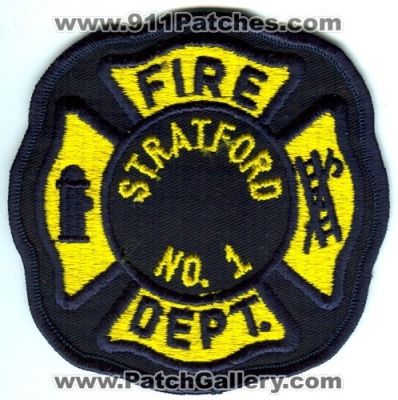Stratford Fire Department Number 1 (Connecticut)
Scan By: PatchGallery.com
Keywords: dept. no.