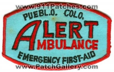 Alert Ambulance Emergency First-Aid Patch (Colorado)
[b]Scan From: Our Collection[/b]
Keywords: pueblo colo.