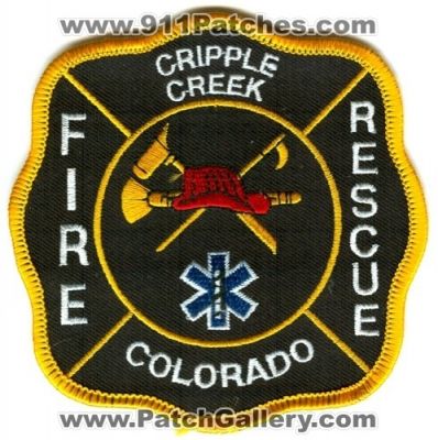 Cripple Creek Fire Rescue Patch (Colorado)
[b]Scan From: Our Collection[/b]
