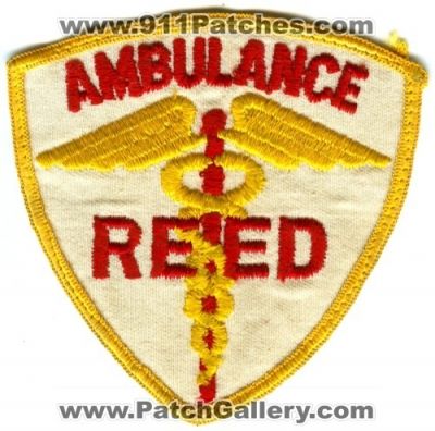 Reed Ambulance Patch (Colorado) (Defunct)
[b]Scan From: Our Collection[/b]
Keywords: ems
