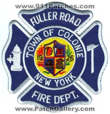 Fuller Road Fire Department (New York)
Scan By: PatchGallery.com
Keywords: dept. town of colonie