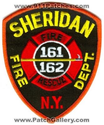 Sheridan Fire Rescue Department 161 162 Patch (New York)
Scan By: PatchGallery.com
Keywords: dept. n.y.