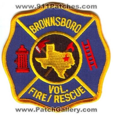 Brownsboro Volunteer Fire Rescue (Texas)
Scan By: PatchGallery.com
Keywords: vol.