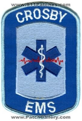 Crosby EMS (Texas)
Scan By: PatchGallery.com
Keywords: emergency medical services