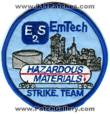 E2S EmTech Hazardous Materials Strike Team (Texas)
Scan By: PatchGallery.com
Keywords: haz-mat hazmat