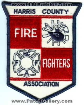 Harris County Fire Fighters Association (Texas)
Scan By: PatchGallery.com
Keywords: firefighters