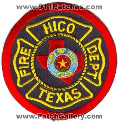 Hico Fire Department (Texas)
Scan By: PatchGallery.com
Keywords: dept city of