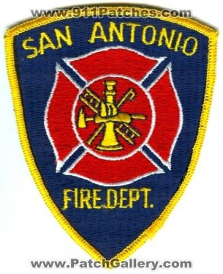 San Antonio Fire Department (Texas)
Scan By: PatchGallery.com
Keywords: dept.