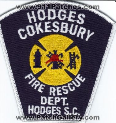 Hodges Cokesbury Fire Rescue Department (South Carolina)
Thanks to Brian Wall for this scan.
Keywords: dept. s.c.