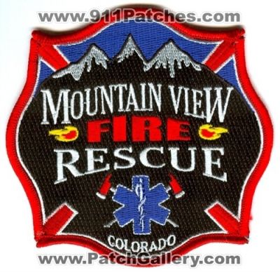 Mountain View Fire Rescue Department Patch (Colorado)
[b]Scan From: Our Collection[/b]
Keywords: dept.