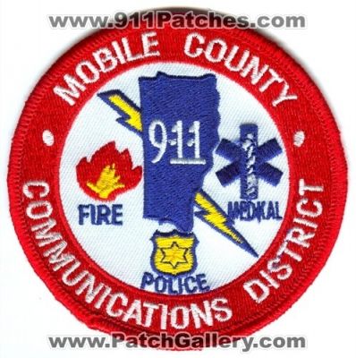Mobile County Communications District 911 Fire Medical Police (Alabama)
Scan By: PatchGallery.com
