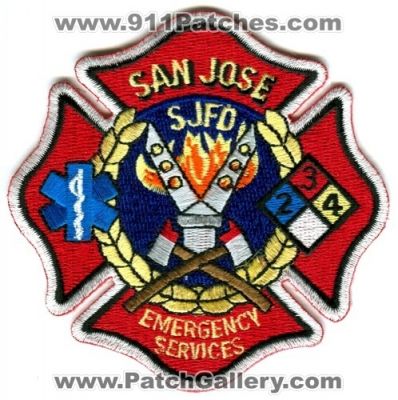 San Jose Fire Department Emergency Services Patch (California)
[b]Scan From: Our Collection[/b]
Keywords: sjfd