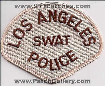 Los Angeles Police SWAT (California)
Thanks to EmblemAndPatchSales.com for this scan.
Keywords: lapd department