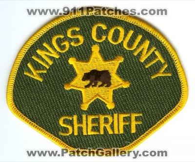 Kings County Sheriff (California)
Scan By: PatchGallery.com

