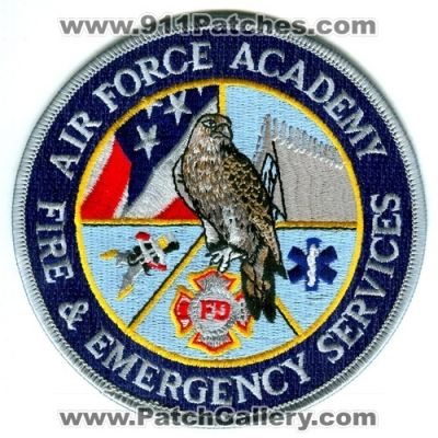 Air Force Academy Fire and Emergency Services Patch (Colorado)
[b]Scan From: Our Collection[/b]
Keywords: & fd department usaf