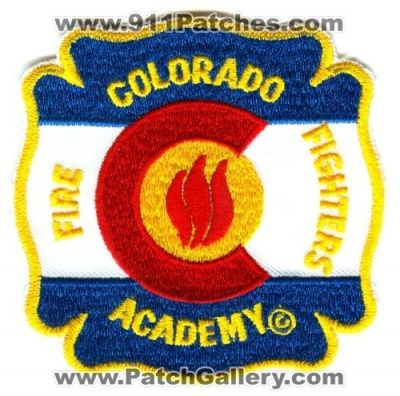 Colorado Fire Fighters Academy Patch (Colorado)
[b]Scan From: Our Collection[/b]
Keywords: firefighters
