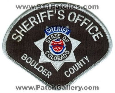 Boulder County Sheriff's Office (Colorado)
Scan By: PatchGallery.com
Keywords: sheriffs