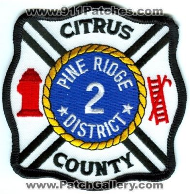 Citrus County Fire Pine Ridge District 2 (Florida)
Scan By: PatchGallery.com
