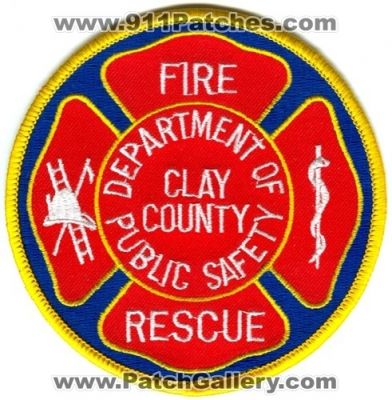 Clay County Fire Rescue Department Patch (Florida)
Scan By: PatchGallery.com
Keywords: co. dept. of public safety dps