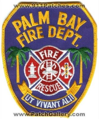 Palm Bay Fire Department (Florida)
Scan By: PatchGallery.com
Keywords: dept. rescue