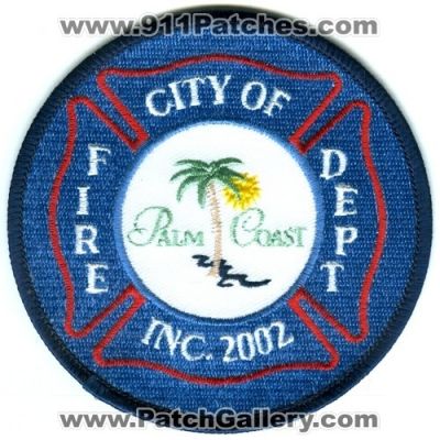Palm Coast Fire Department (Florida)
Scan By: PatchGallery.com
Keywords: city of dept